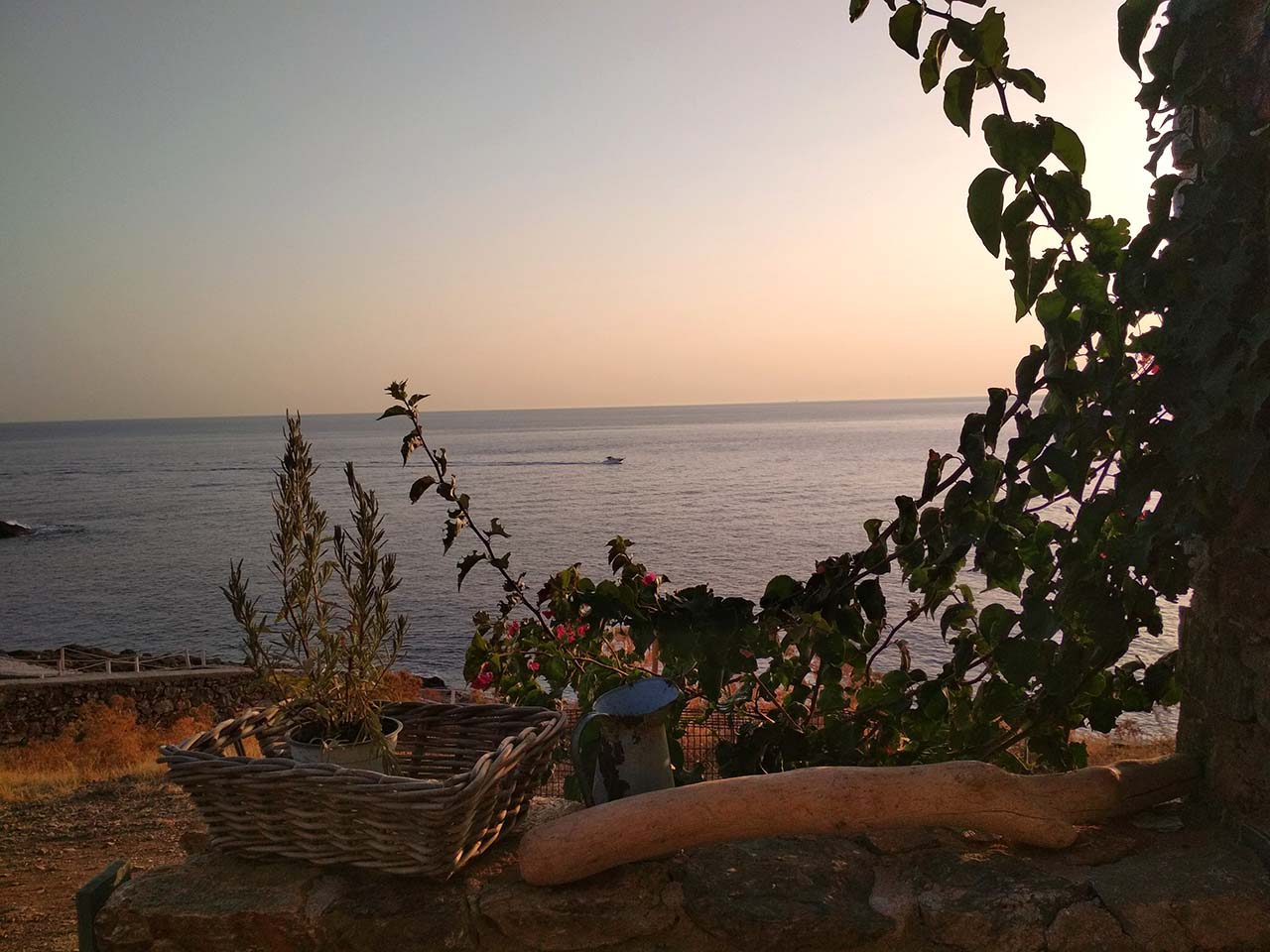 Sunset as seen from Cape Suites terrace