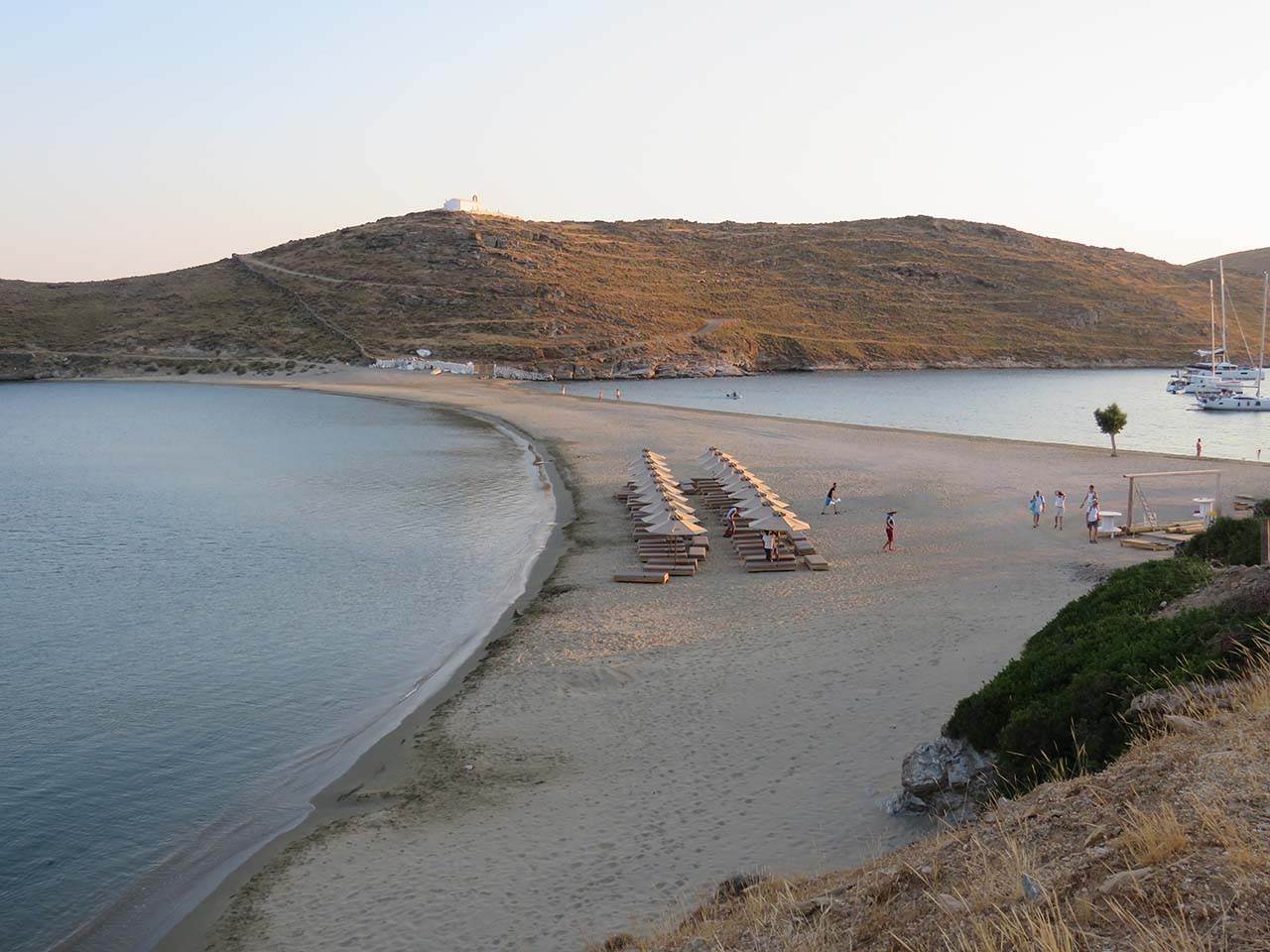 Kolona beach in Kythnos